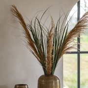 Faux Grass with Feather Seed 12pk